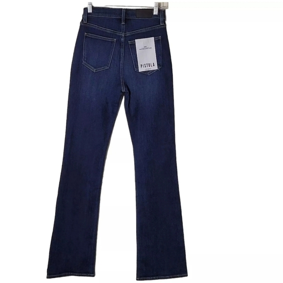 Pistola Dana Button Fly Flare High Rise Classic Fit in Delano Size 26 - Picture 6 of 12